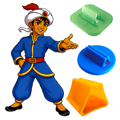 Suportes para Cartas ou Figurinhas