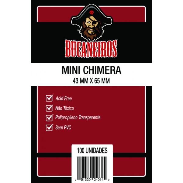 SLEEVES - 43x65 mm - MINI CHIMERA