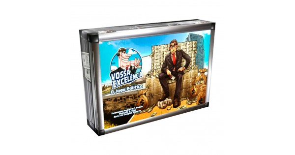 VOSSA EXCELÊNCIA - O JOGO POLÍTICO - 2° EDIÇÃO - Jogo de Tabuleiro