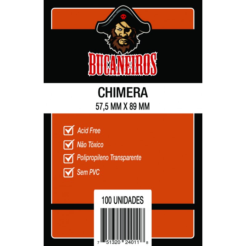 SLEEVES - 57,5x89 mm - USA CHIMERA