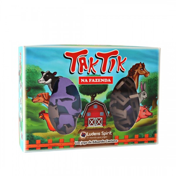 TAK TIK - NA FAZENDA - LILÁS E CHOCOLATE