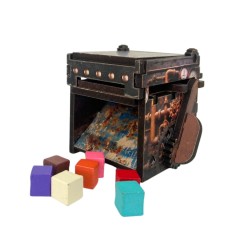  EXODUS MACHINA - TORRE DA SENTINELA ACESSÓRIO EM MDF COM CUBOS DE MADEIRA
