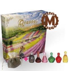 GRASSE  2ª EDIÇÃO - VERSÃO MADEIRA + FRASCOS DE RESINA + LAVANDA