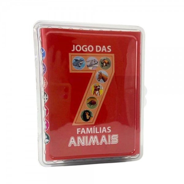 LINHA SLIM - JOGO DAS SETE FAMÍLIAS ANIMAIS 