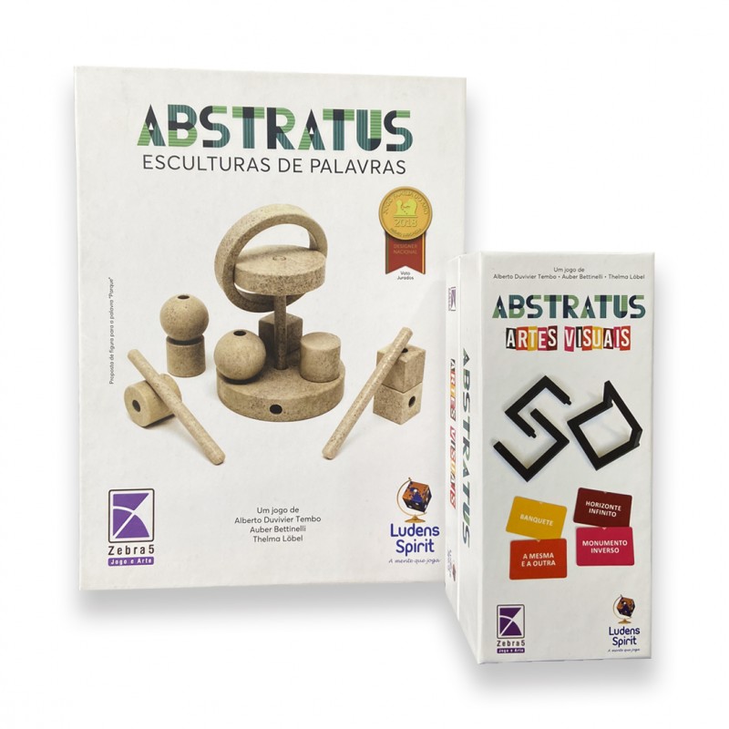 NOVO ABSTRATUS - JOGO BASE + EXPANSÃO 2 JOGADORES