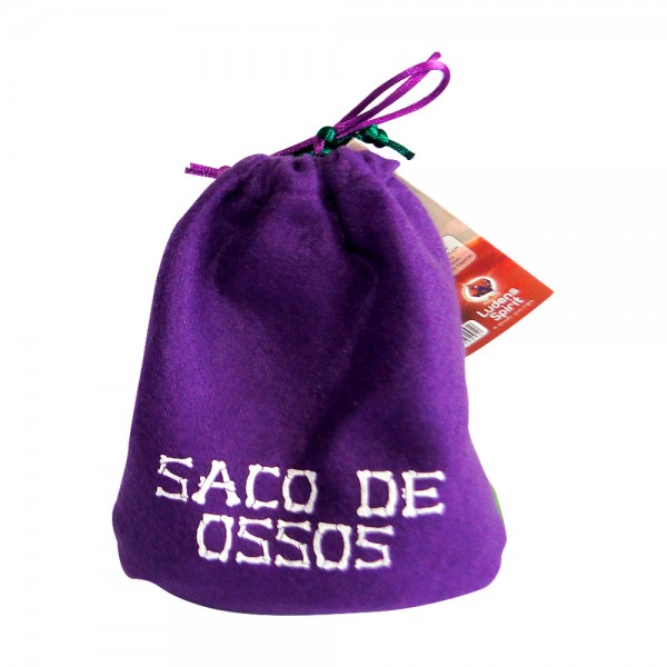 SACO DE OSSOS - VERDE E ROXO