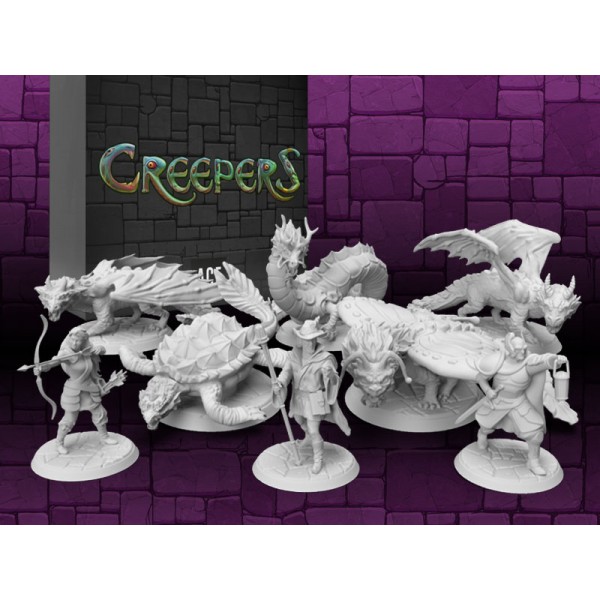 BOX DELUXE MINIATURAS (DRAGÕES + HERÓIS)