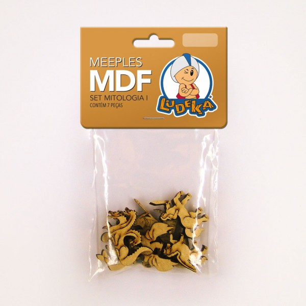 KIT MEEPLES - MDF - SET MITOLOGIA I - C/7 UNIDADES