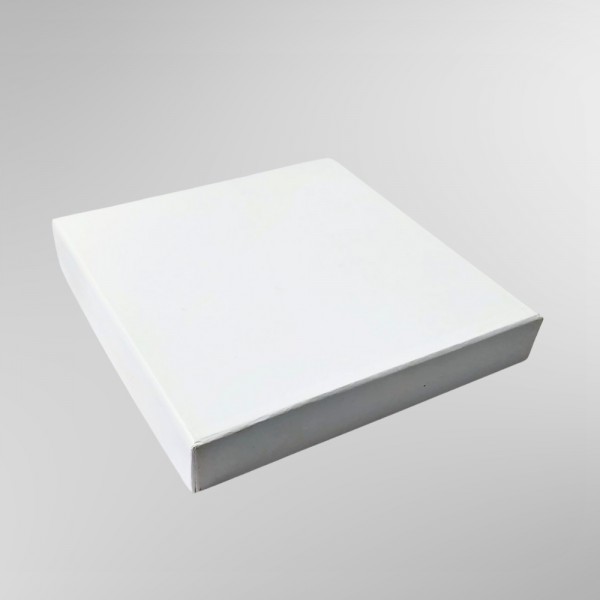CAIXA BRANCA - Micro Ondulado - 36x30,5x3,5 cm