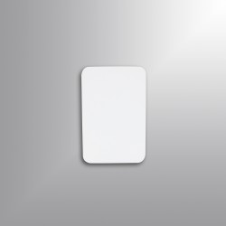 CARTA BRANCA - MINI EURO - 44x67 mm - COUCHÊ 300g SEM LAMINAÇÃO - 25 CARTAS