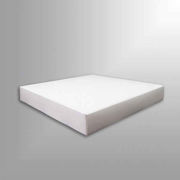 CAIXA BRANCA - Triplex - 21x21x3 cm