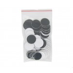 TOKEN REDONDO Ø20 mm - DUPLA FACE - PACOTE COM 50 