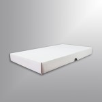 CAIXA BRANCA - Micro Ondulado - 32,5x18,5x3,5 cm