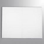 TABULEIRO BRANCO - RETANGULAR 44,5x34,5 cm - DEBRUADO