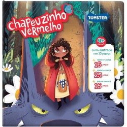 LIVRO BRINQUEDO - CHAPEUZINHO VERMELHO