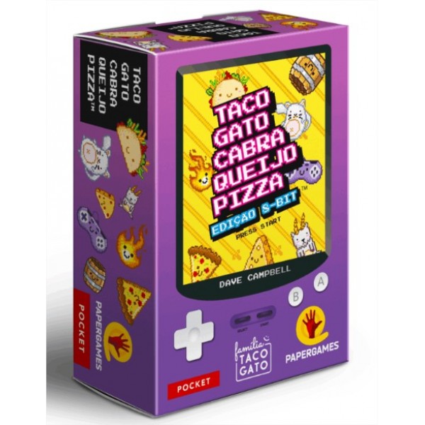 TACO, GATO, CABRA, QUEIJO, PIZZA EDIÇAO 8-BIT