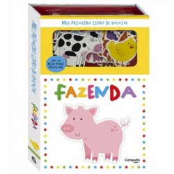 MEU PRIMEIRO LIVRO DE ENCAIXE: FAZENDA