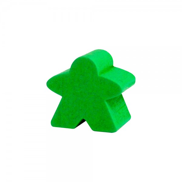 MEEPLE HOMENZINHO VERDE CLARO P - 15x14x6 mm