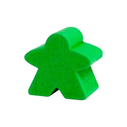 MEEPLE HOMENZINHO VERDE CLARO G - 20x20x9 mm