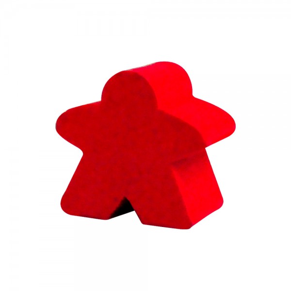 MEEPLE HOMENZINHO VERMELHO G - 20X20x9 mm