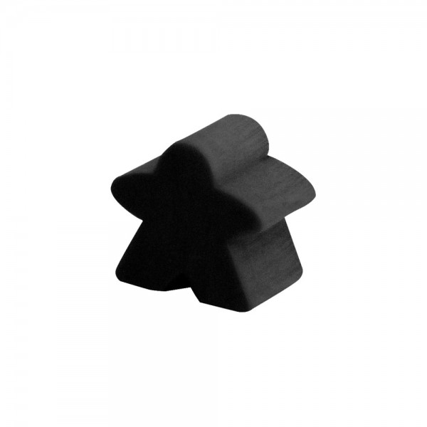 MEEPLE HOMENZINHO PRETO M - 15x15x9 mm