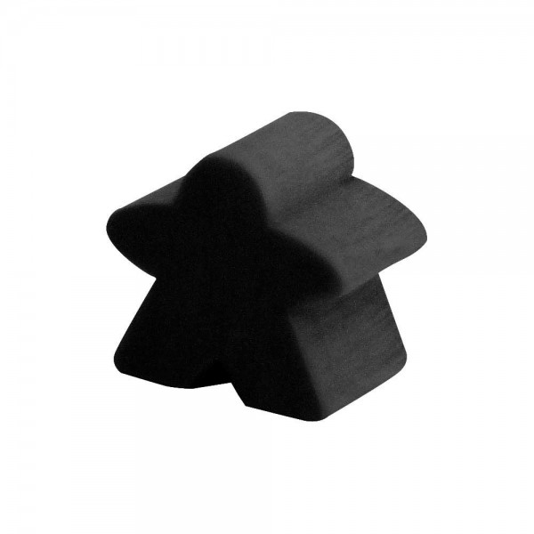 MEEPLE HOMENZINHO PRETO G - 20X20x9 mm