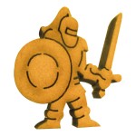 MEEPLE - GUERREIRO C/ ARMADURA