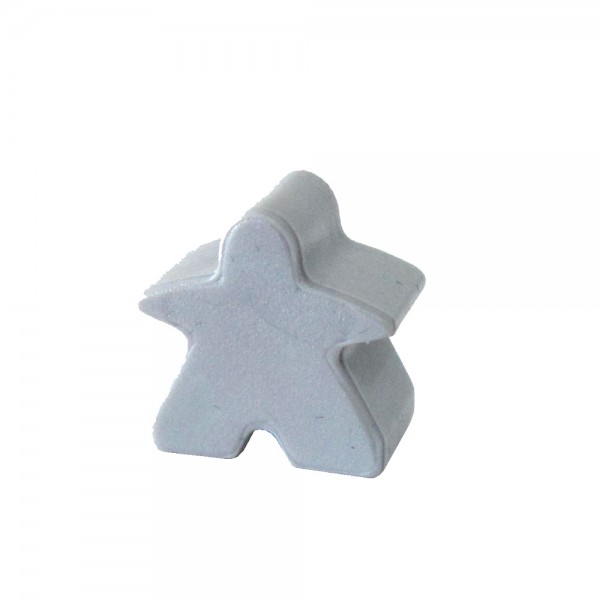 MEEPLE HOMENZINHO PLÁSTICO FECHADO CINZA - 15x15x9 mm