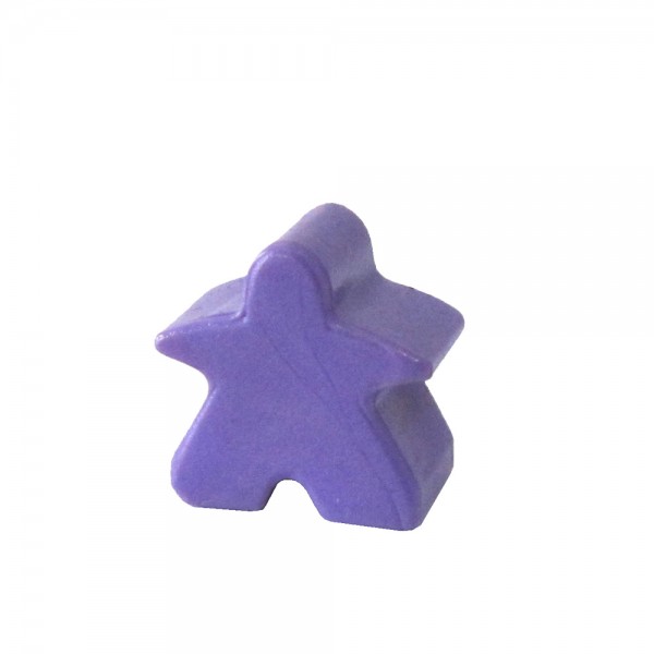 MEEPLE HOMENZINHO PLÁSTICO FECHADO LILÁS - 15x15x9 mm