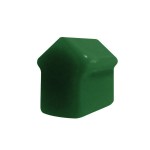 MEEPLE CASA RESINA - VERDE- 15x10x15 mm