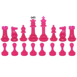 CONJUNTO DE PEÇAS - OFICIAL - 2 RAINHAS - ROSA