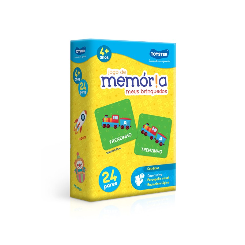 Jogo Memória Infantil Brinquedo Criança