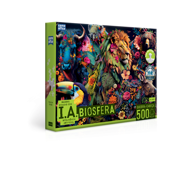 IA BIOSFERA - QUEBRA - CABEÇA 500 PEÇAS