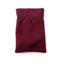SACO DE FELTRO VINHO - 17x12 cm