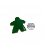 MEEPLE PIN VERDE - 1,5X1,5X3 MM