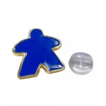 MEEPLE PIN AZUL - 2X2X3 MM