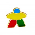 MEEPLE PIN COLORIDO - 2X2X3 MM