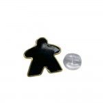 MEEPLE PIN PRETO - 1,5X1,5X3 MM