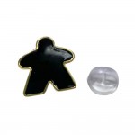 MEEPLE PIN PRETO - 2X2X3 MM