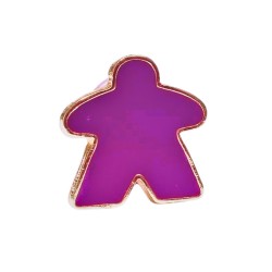 MEEPLE PIN ROXO - 2X2X3 MM