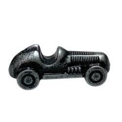 CARRO DE METAL - PRATA 30X13X70 mm
