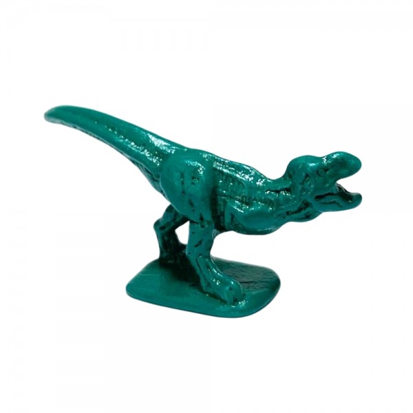 DINOSSAURO DE METAL - VERDE  35X20X10mm