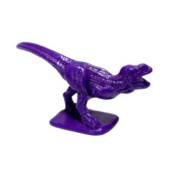 DINOSSAURO DE METAL - ROXO  35X20X10mm
