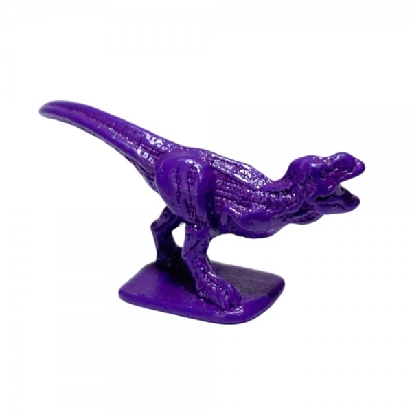 DINOSSAURO DE METAL - ROXO  35X20X10mm