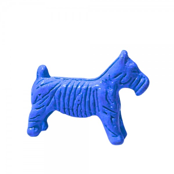 CACHORRO DE METAL - AZUL 15X10X5 mm