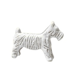 CACHORRO DE METAL - BRANCO 15X10X5 mm