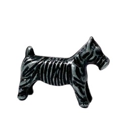 CACHORRO DE METAL - PRATA 15X10X5 mm