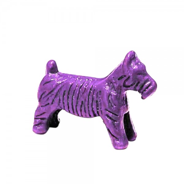 CACHORRO DE METAL - ROXO 15X10X5 mm