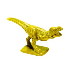 DINOSSAURO DE METAL - AMARELO 35X20X10mm