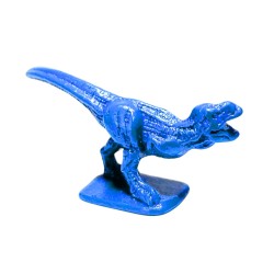 DINOSSAURO DE METAL - AZUL 35X20X10mm